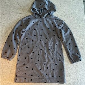 Old Navy Gray Hoodie Dress